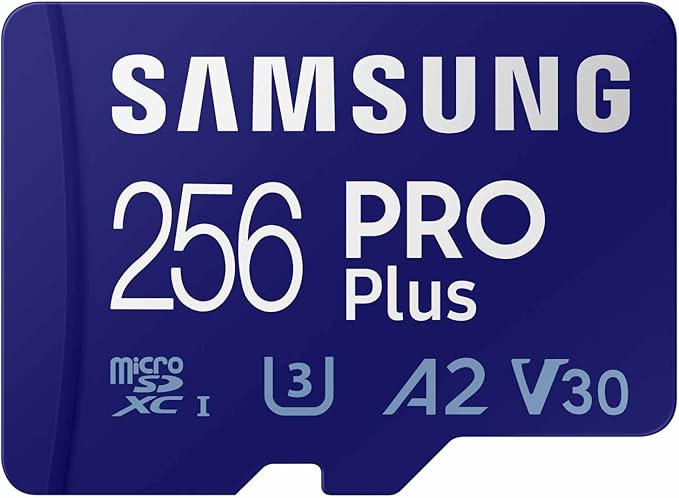 Samsung PRO Plus microSD Memory Card + Adapter, 256GB microSDXC, Full HD & 4K by Samsung%C2%AE