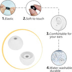 Ear Bud Covers Silicone Replacement Earbud Tips Compatible - Image 6