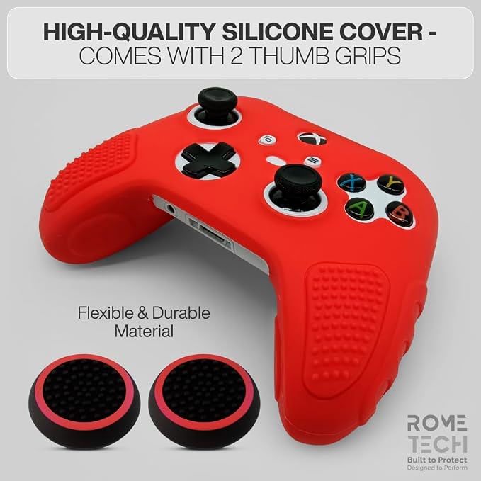 for Xbox Controller Series X/S Silicone Protective Cover, Soft Skin Xbox - Image 2