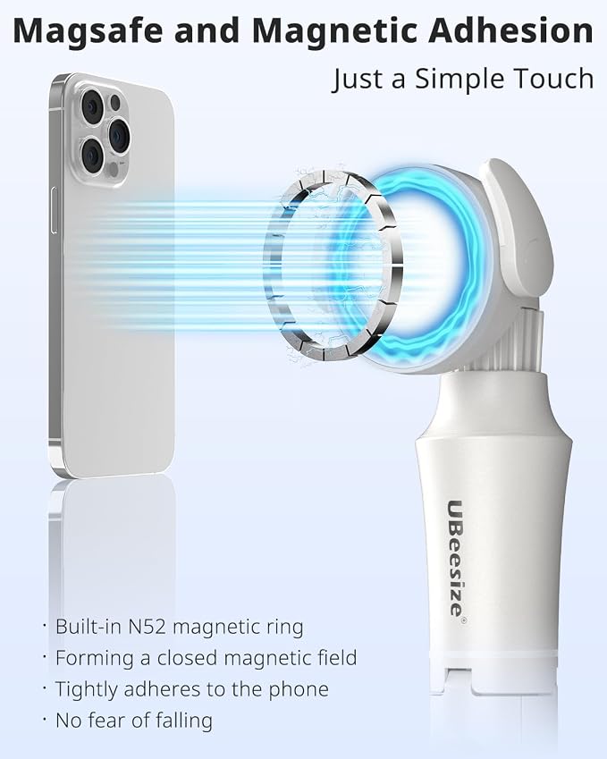 UBeesize 62'' Magnetic Selfie Stick Phone Tripod - Image 2