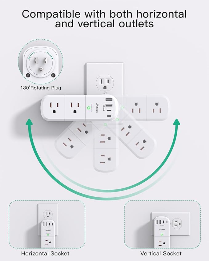 Surge Protector Outlet Extender - Image 2