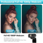 Webcam HD 1080p, Live Streaming HD Camera - Image 5