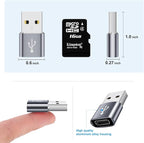 USB to USBC Adapter 8 Pack, USB A to C Adapter, USBC Female to USBA Male OTG - Image 6