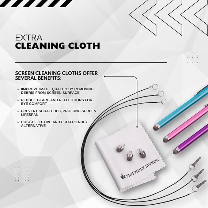 The Friendly Swede Mesh Tip Stylus Pen - Image 8