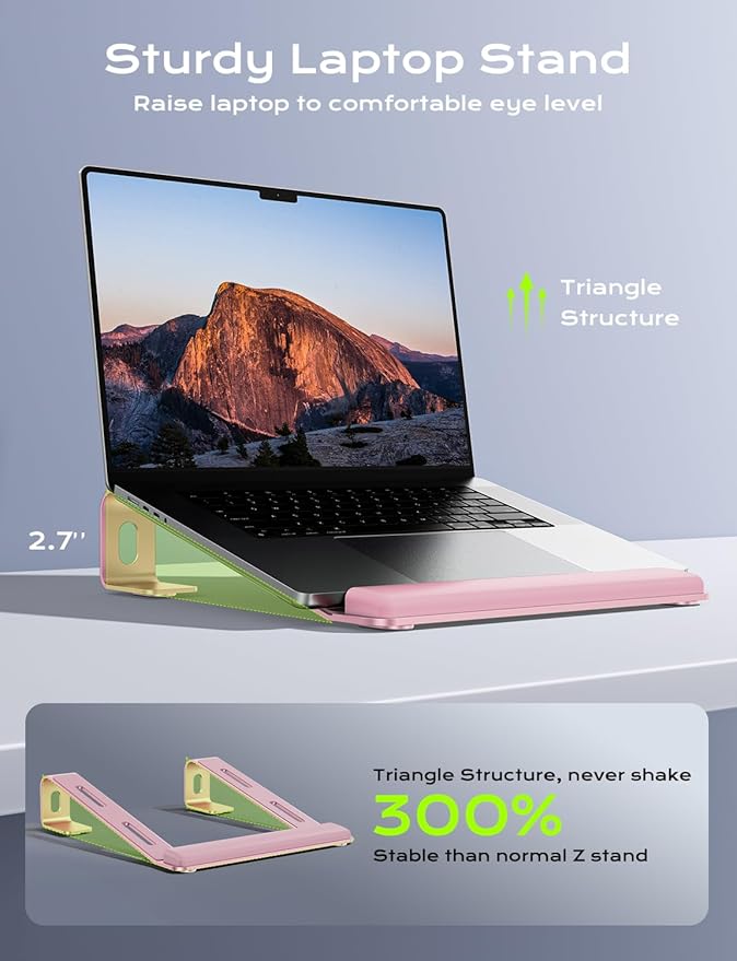 Aluminum Laptop Stand, Notebook Stand - Image 3