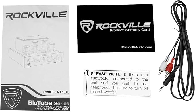 Rockville BluTube LED 70W Tube Amplifier Home Theater Stereo Receiver - Image 7