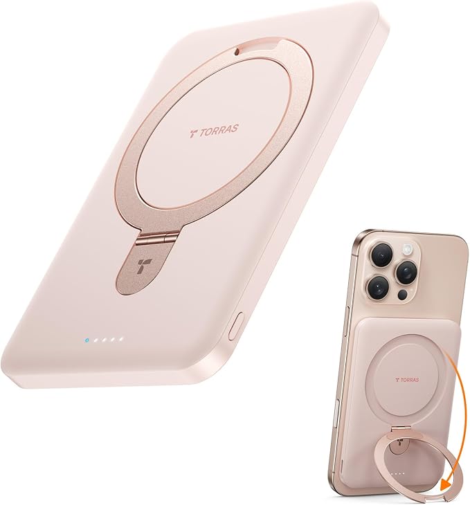 TORRAS 0.45" Slim Magnetic Portable Charger Power Bank by TORRAS