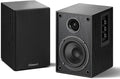 Elimavi Powered Bluetooth 5.3 Bookshelf Speakers - 60W Record Player Speakers by ElimaviNotejumping