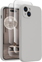 FireNova Designed for iPhone 15 Plus Case, Silicone Case with, Soft by FireNova