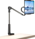 Desk Tablet Holder for iPad Pro, No Stiff Easy Adjust Arm Phone and Tablet by Locthal