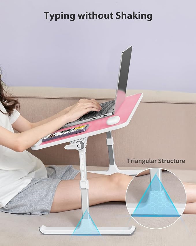 SAIJI Height & Angle Adjustable Laptop Stand - Image 3