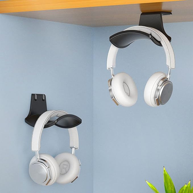2-Pack Headphone Stand Hanger Wall Hooks, Save Space Headset Stand Holder - Image 7