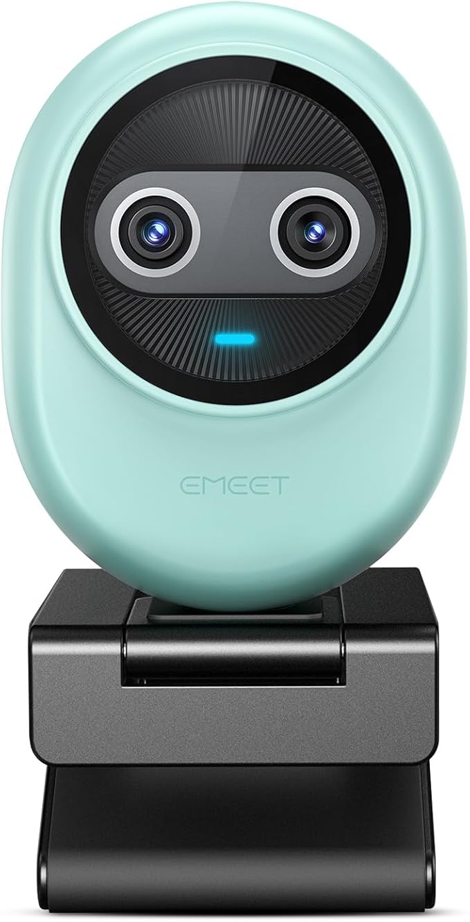 EMEET Piko 4K Webcam for Streaming, World’s 1st Dual-Camera AI-Powered 4K by EMEET