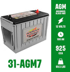 Interstate Batteries Heavy Duty Marine Deep Cycle Battery 12V 100Ah 925CCA Pure - Image 3