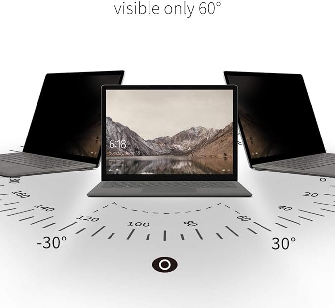 for Microsoft Surface Laptop 1/2/3/4/5 th Gen 13.5 inch Fully Removable Privacy - Image 2