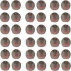 36 Pieces Medium Earbud Tips Soft and Comfortable Ear Bud Replacement Pieces by CYADCI