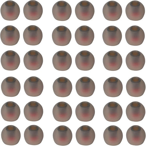 36 Pieces Medium Earbud Tips Soft and Comfortable Ear Bud Replacement Pieces by CYADCI