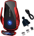 Wireless Car Charger Mount Automotive Electric Induction 15W Fast Charging Auto by AIYAFEIO