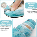 Keyboard Mouse Pad Set, Extended Mouse Pad+Keyboard Wrist Rest Support - Image 3