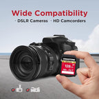 GIGASTONE 128GB SD Card 2-Pack, Camera Plus, UHS-I U3 Class 10 SDXC Memory Card - Image 6