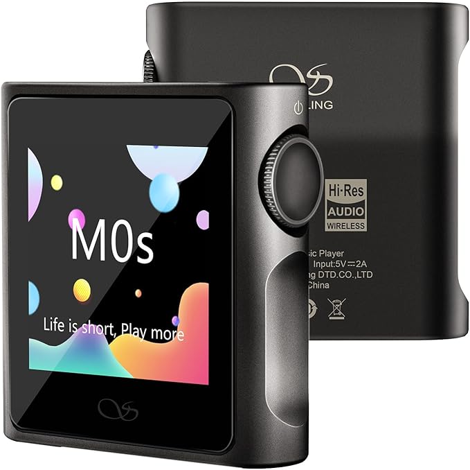 SHANLING M0s Portable MP3 Player Hi-Res Audio Players, 1.54" Touch Screen Hi-Fi by SHANLING