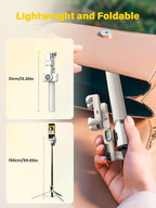 Smartphone Gimbal Stabilizer, Smart Face Tracking Tripod Without APP - 4 in 1 - Image 6