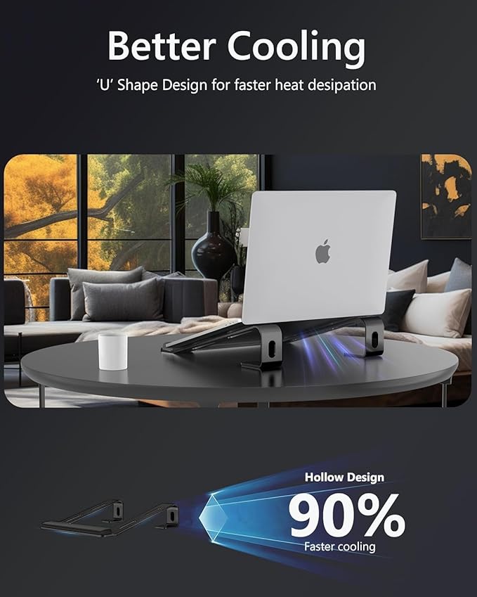 Aluminum Laptop Stand, Notebook Stand - Image 7