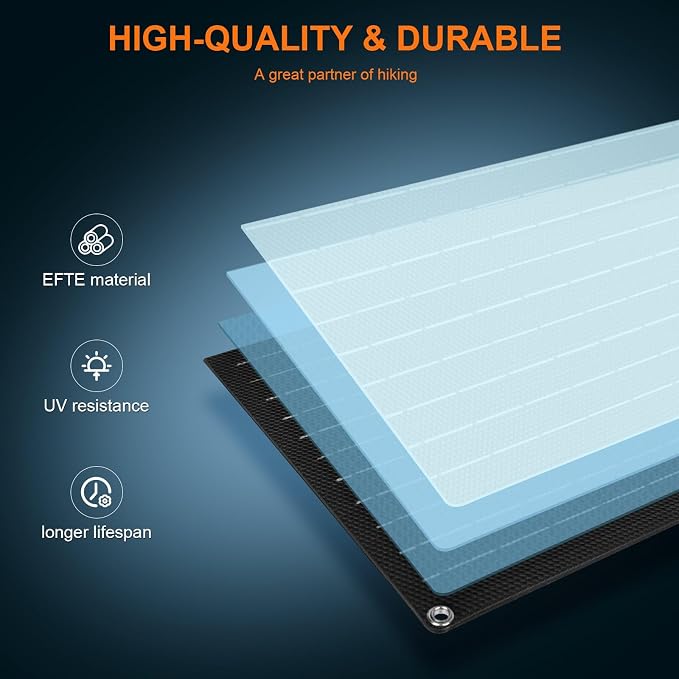 30W 100W 200W 400W Solar Panel, Portable Foldable Solar Panel Kit - Image 5