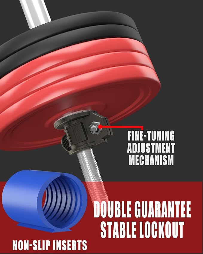Barbell Clips 1 Inch Quick Release Weight Clamps 0.9-1.18inch Multi-Size - Image 4