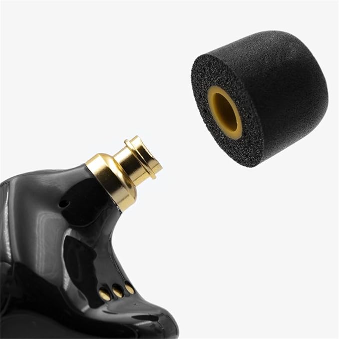 Linsoul Tripowin TP45 Spiral Groove Memory Foam Eartips, 2 Pairs in Ear Monitor - Image 3