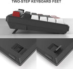 MageGee 75% Mechanical Gaming Keyboard, Compact Blue Backlit Wired Gaming - Image 5