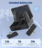 FULAIM X2 Wireless Lavalier Microphone - Image 4
