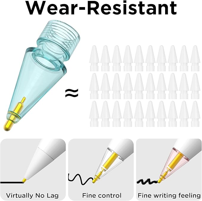 8 Pack Fine Point Replacement Tips Compatible - Image 5