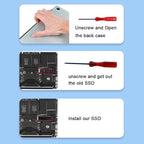 Dogfish 1TB NVMe SSD for MacBook PCIe Gen3x4 M.2 2280, Internal SSD for MacBook - Image 8