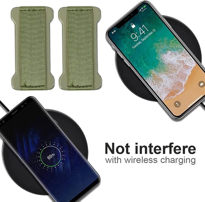 Phone Grip Holder for Hand, Universal Finger Strap Phone Holder, Finger Selfie - Image 3