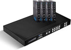OREI Professional 4K 4x4 HDMI Extender Matrix by OREI