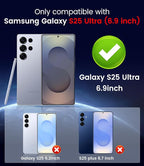 Magnetic for Samsung Galaxy S25 Ultra Case Slim Soft Silicone Bumper Shockproof - Image 2