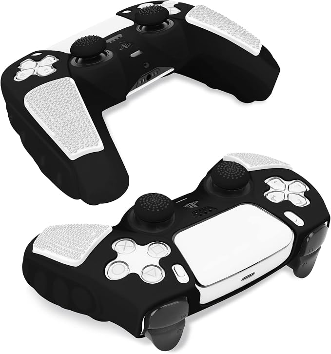 SIKEMAY Anti-Slip PS5 Controller Skin, Soft Thicken Non-Slip Studded Silicone - Image 3