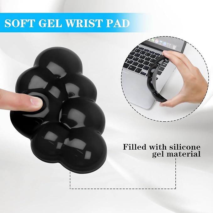 Gel Cloud Mouse Wrist Rest, Cute Wrist Support and Arm Support - Image 2