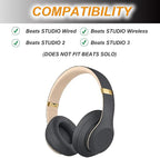 Replacement Ear Pads Cushions for Beats Studio（B0501、B0500），Beats Studio 2 & - Image 3