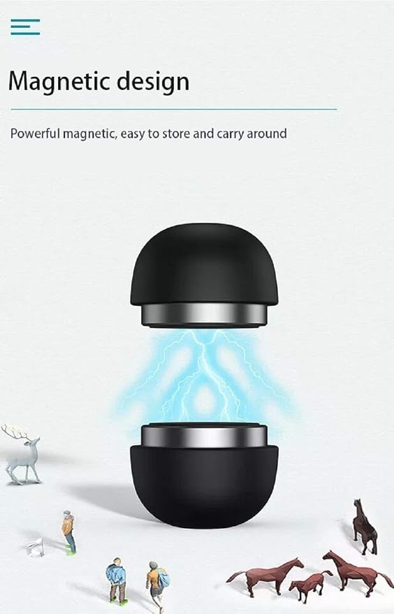 Laptop Cooling Stand, Ergonomic Laptop Cooling Pad Small Invisible Cooler Ball - Image 3