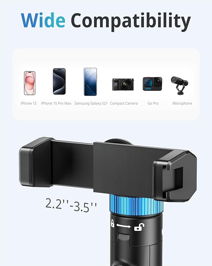 UBeesize 72" Phone Tripod - Image 3