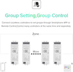 BTF-LIGHTING 5in1 WB5 2.4GHz Tuya WiFi PWM LED Controller Compatible - Image 6