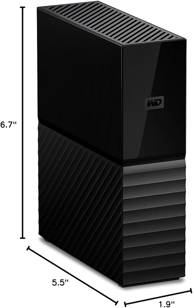 Western Digital 8TB My Book Desktop External Hard Drive, USB 3.0, External HDD - Image 5