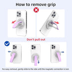 RESPECTED-BRO-Magnetic-Phone-Grip-Stand, Magnetic Phone Ring Holder Kickstand - Image 5