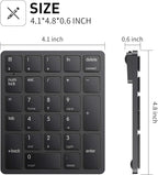 havit Bluetooth Number Pad Wireless Numeric Keypad Numpad 26 Keys Portable Mini - Image 5