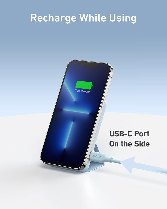 Anker 622 Magnetic Battery, 000mAh Foldable Magnetic Wireless Portable Charger - Image 6