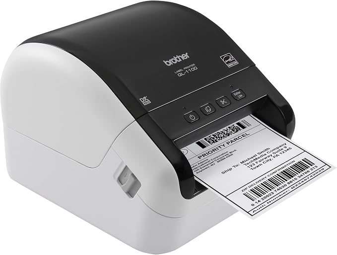 Brother QL-1100 Wide Format, Postage and Barcode Professional Thermal - Image 2