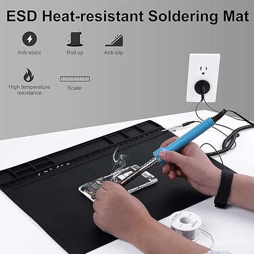 Premium Heat Resistant 932°F Anti Static Mat, HPFIX ESD Mat - Image 6