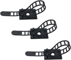 25 Pieces Desk Wire Organizer Cable Ties Zip Ties Adhesive Cord Clips Cable by RayTour